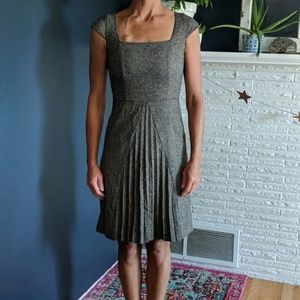 Tweed Ann Taylor cap sleeved dress EUC